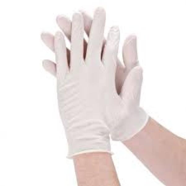 Latex Gloves Medium Low Powder Odourless 100 Per Box Livingstone