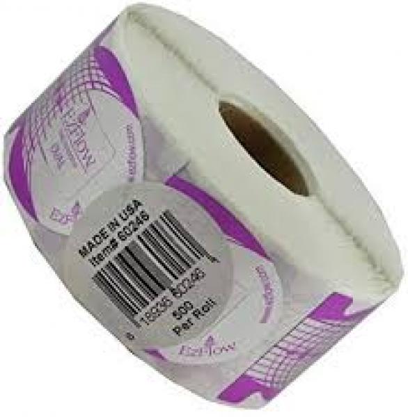 Nail Forms Ezflow Professional Fish Shape Purple 500 Count Finishing Touch Body Hair And Beauty Supplies