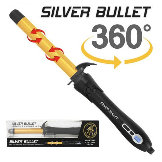 Silver Bullet Fast Lane Rotating Curling Iron Silver Bullet
