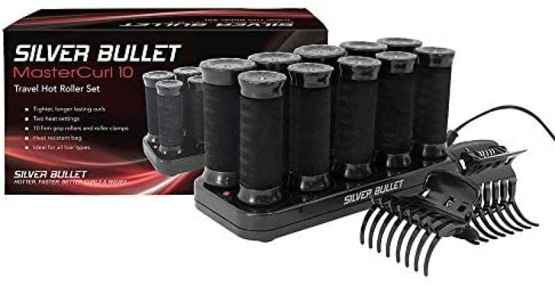 Silver Bullet MasterCurl 10 Piece Travel Hot Roller Set Dateline