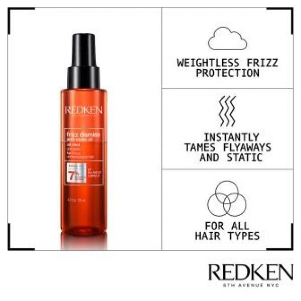 Redken Frizz Dismiss Anti Static Oil Mist Decrease Humidity 125ML Redken