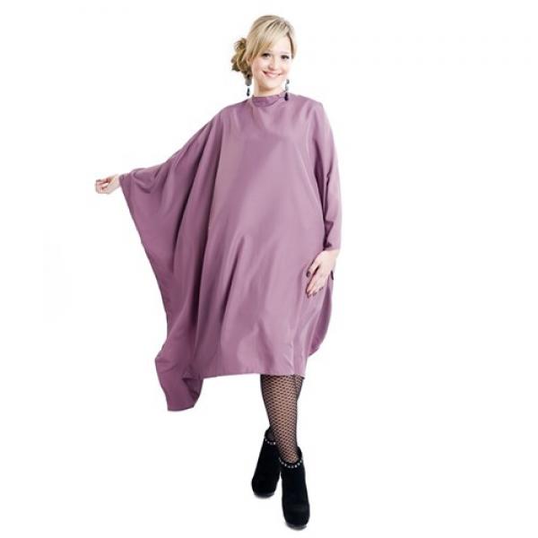 Elektra Delight Me Dusty Mauve Cutting Cape Water Resistant Extra Large