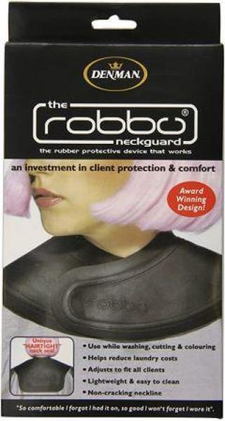 Denman Robbo Neck Guard Black Denman
