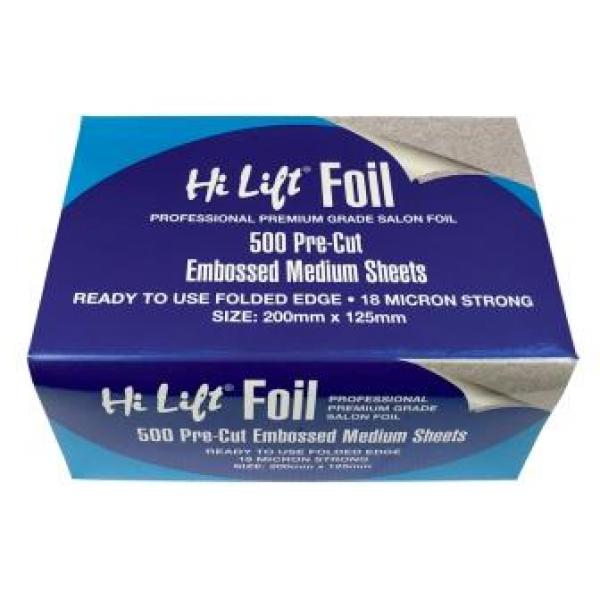 Hilift Foil Pre Cut Sheets Short 18 Micron 500 Sheets Folded Ready To Use
