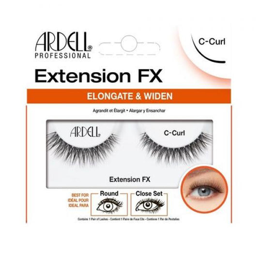 Ardell Extension FX C Curl Eye Elongating & Widen Effect Black Ardell