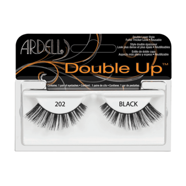 Ardell Double Up Lashes 202 Black One Set Ardell