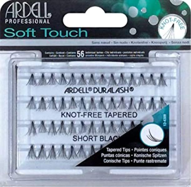 Ardell Soft Touch Knot Free Taper Short Black Ardell