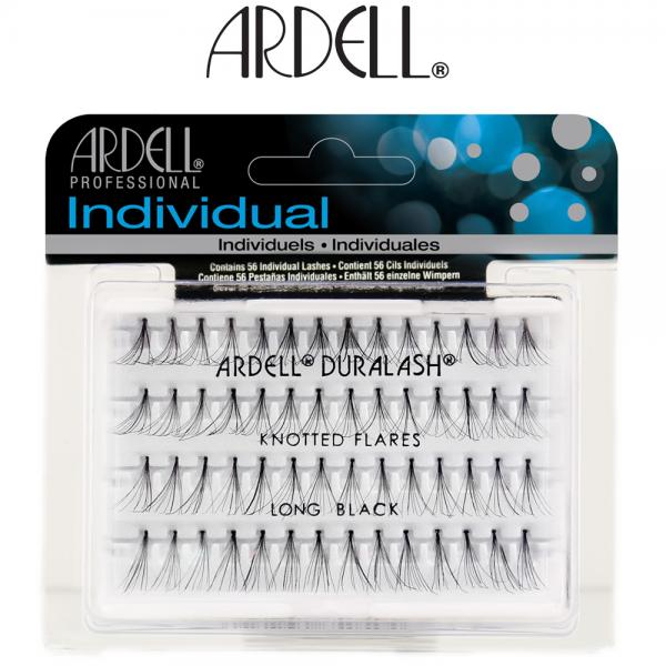 Ardell Individuals Knotted Flares Long Black Lashes Ardell