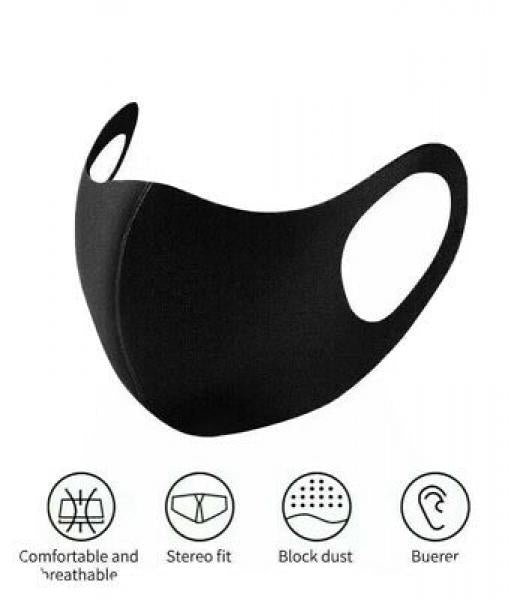 Fashion Mask Not Medical Black Finishing Touch Wangaratta