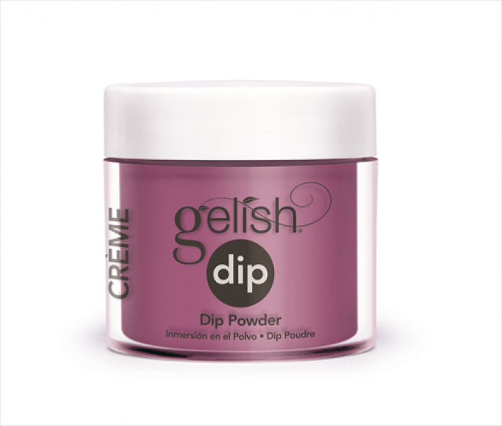 Gelish Dip Powder Plum And Done 23 Gram Gelish