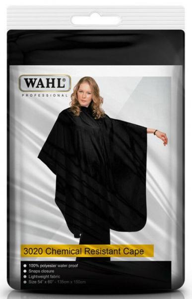 Wahl Cape Chemical Resistant Black Only Wahl