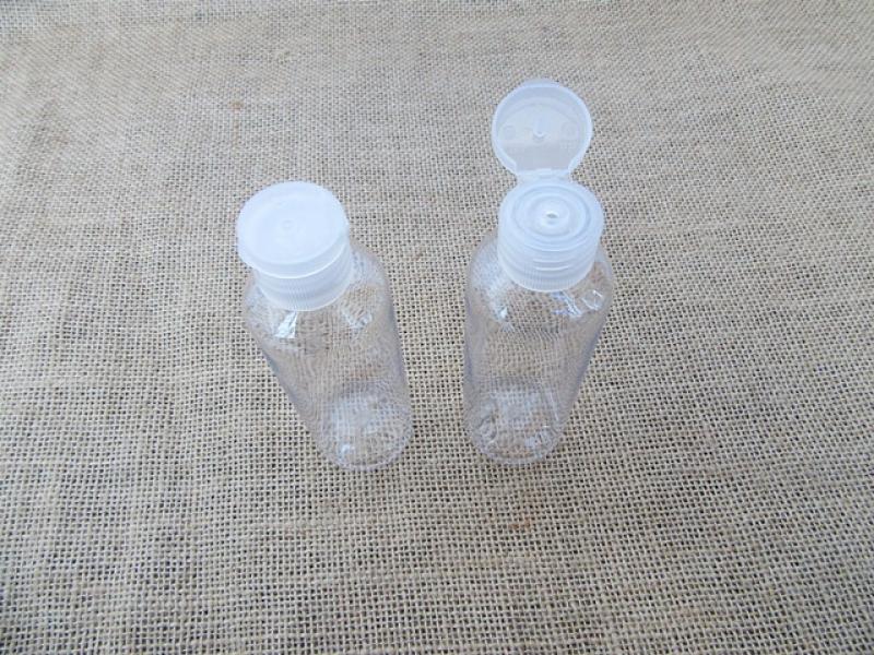 Finishing Touch Wangaratta Empty Plastic Bottle Natural Clear With Press Cap 100ML Finishing Touch Wangaratta