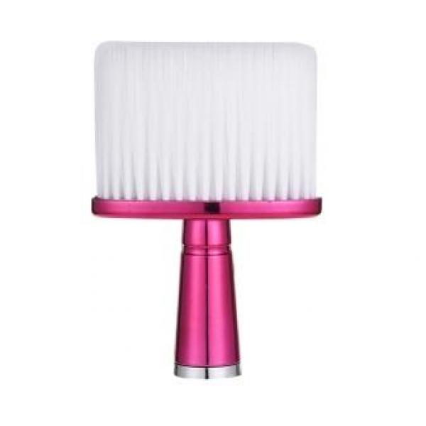 Finishing Touch Neck Brush Metallic Pink Nylon Bristles Finishing Touch Wangaratta