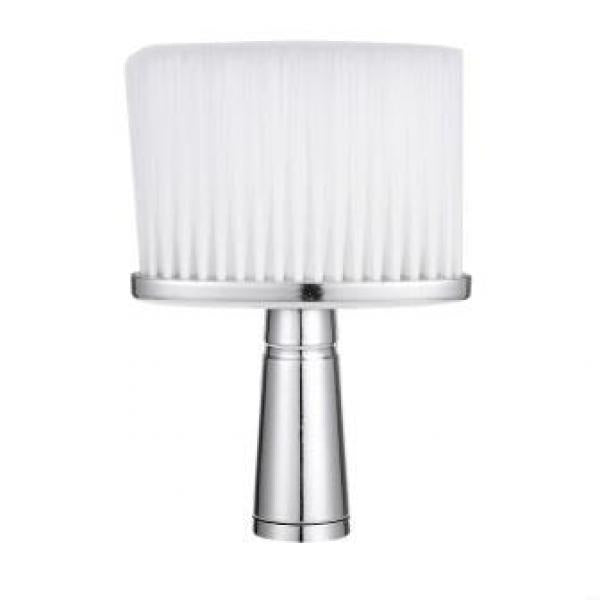 Finishing Touch Neck Brush Metallic Chrome Nylon Bristles Finishing Touch Wangaratta