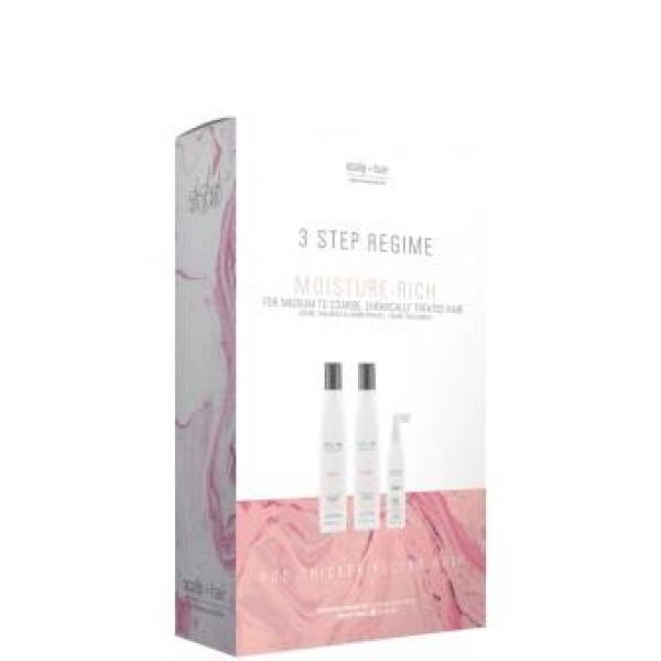 Nak Scalp And Hair 3 Step Regime Moisture For Medium To Coarse Thinning Natural Hair Nak