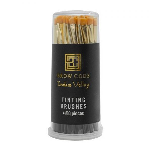 Brow Code Tinting Brushes 50 Units