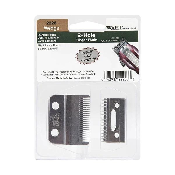 Wahl Blade Set Suit Legend Two Hole Wedge Crunch Blade Technology Wahl