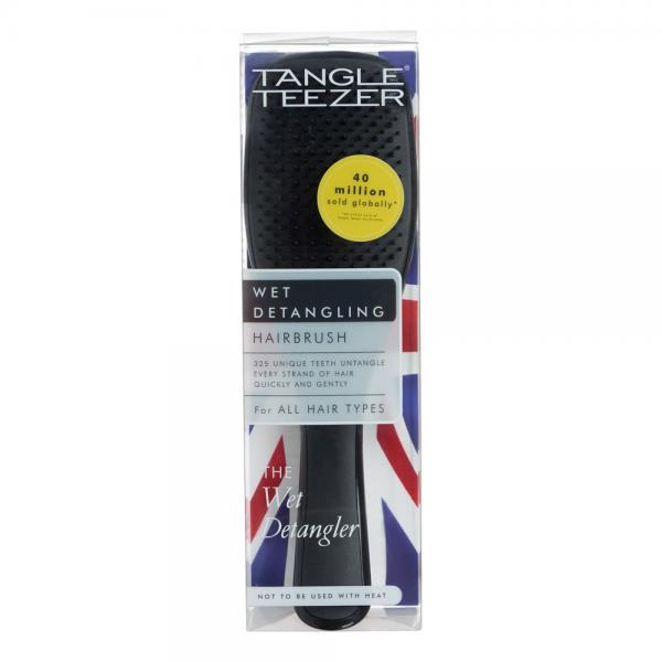 Tangle Teezer The Wet Black Professional Detangling Hair Brush Wet With Handle