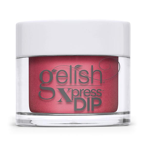 Xpress Gelish Dip Powder 222 Hip Hot Coral 43 Gram Gelish
