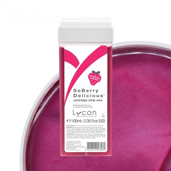 Lycon So Berry Delicious Cartridge Strip Wax 100ML
