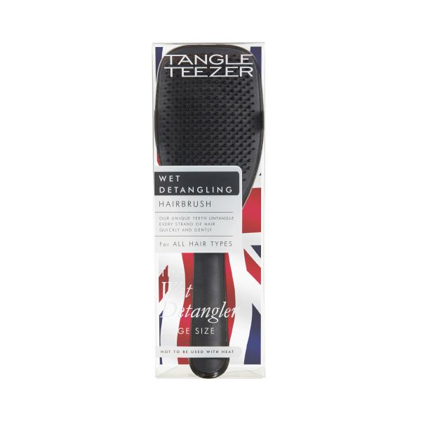 Tangle Teezer The Wet Black Large Professional Detangling Hair Brush Wet With Handle