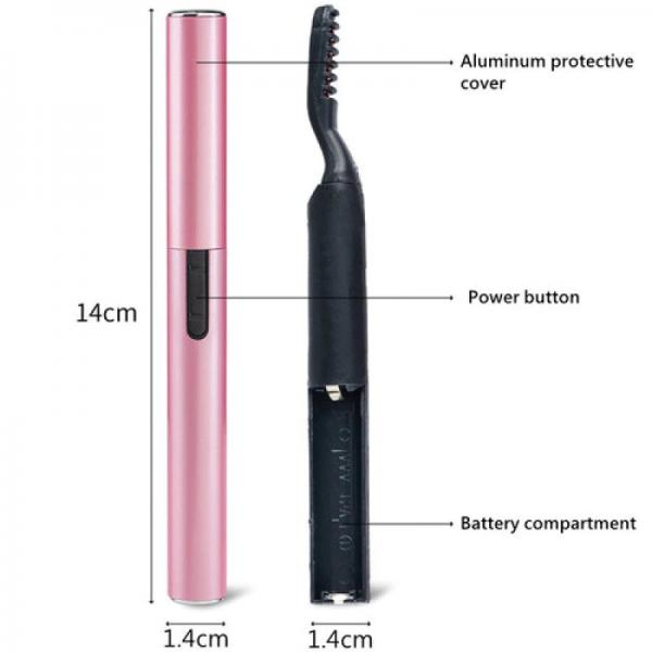 Georgia Ella Cosmetics Heated Lash Curler Stix Pink Or Purple Georgia Ella Cosmetics