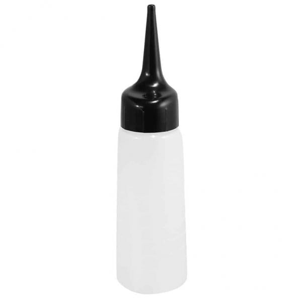Finishing Touch Applicator Bottle Clear Plastic Black Top With 10ML Increments 240ML Finishing Touch Wangaratta
