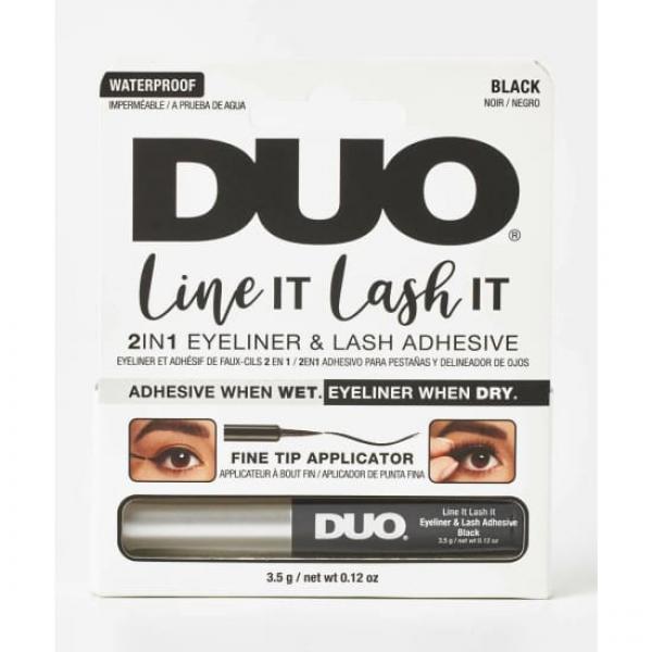 Ardell Duo Line It Lash It 2 In 1 Eyeliner And Lash Adhesive Dark 3.5GM Ardell
