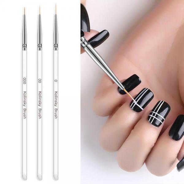 Indiana Nails Nail Art Striping Brush Size 00