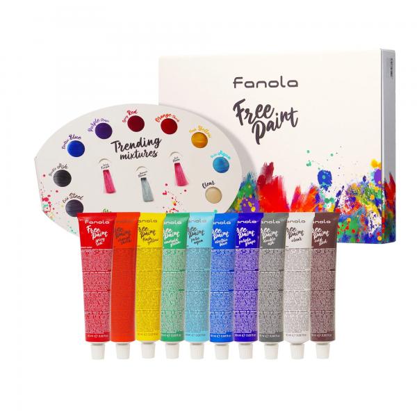 Fanola Free Paint Orange Shock Semi - Permanent Colour Depositing Cream 60ML Fanola