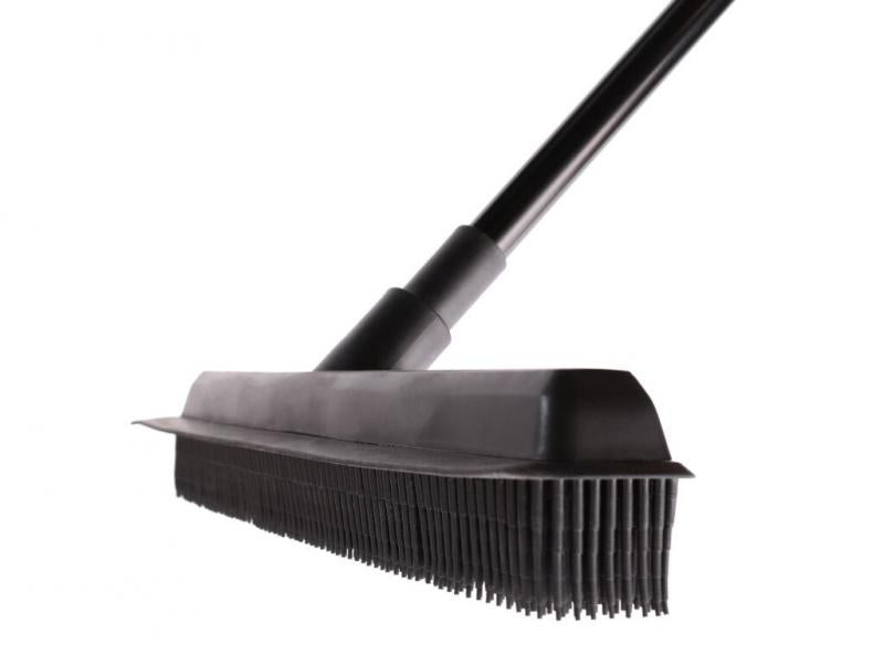 FTW Rubber Broom Head Bladed With Handle