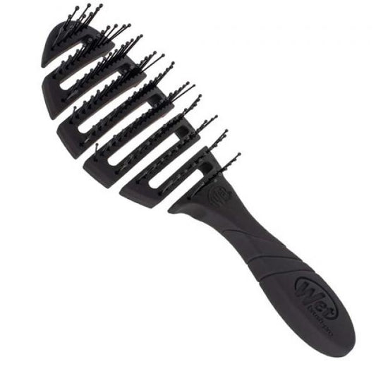Wet Brush Pro Flex Dry Detangler Paddle Black Wet Brush