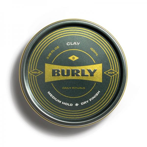 Burly Daily Rituals Clay Medium Hold Dry Finish 100ML Burly