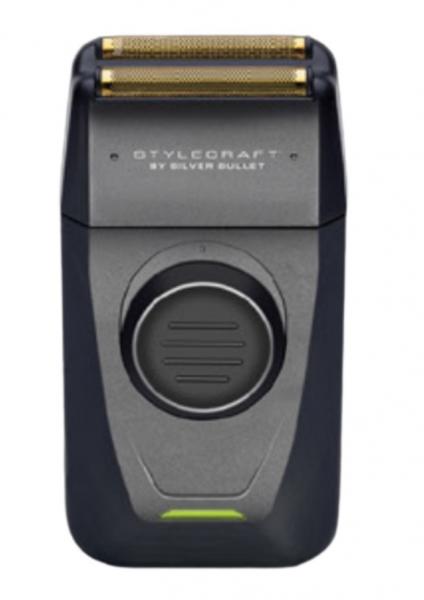 Silver Bullet Stylecraft The Boss Black Foil Shaver Cordless