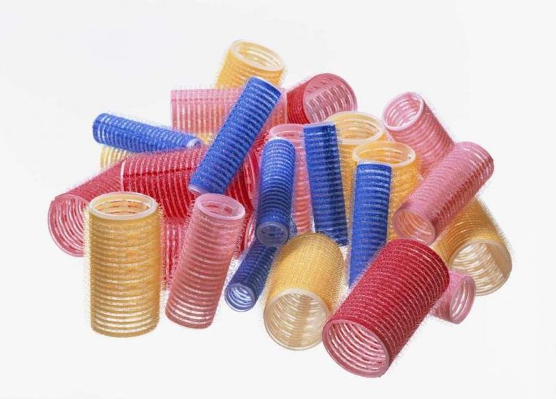 Velcro Cling Rollers VTR15 Blue 55MM Six Pack Santorini