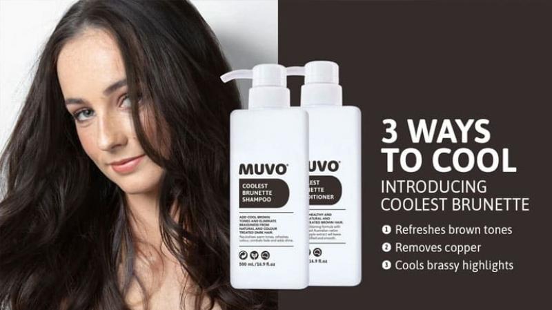 Muvo Coolest Brunette Shampoo 500ML Muvo