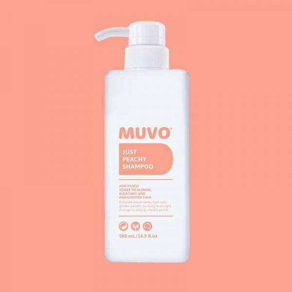 Muvo Just Peachy Adds Peach To Blondes Shampoo 500ML Muvo