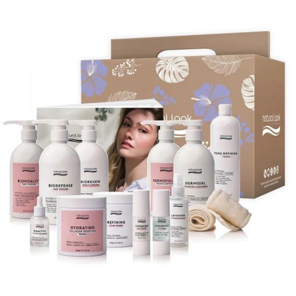 Natural Look Professional Skin Care ( Starter ) Kit Contains Twenty Two Larger Items Natural Look
