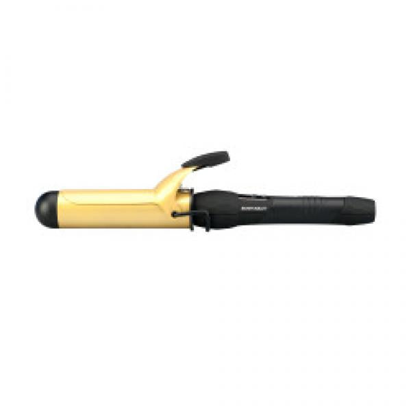 Silver Bullet Fastlane Ceramic Tong Gold Dual Voltage 38MM For Curls And Waves