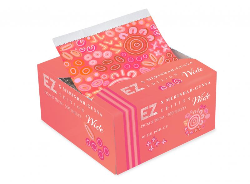 EZFoil Pop Up X Merindah Gunya 500 Sheets 12.5CM x 28CM Ezfoil