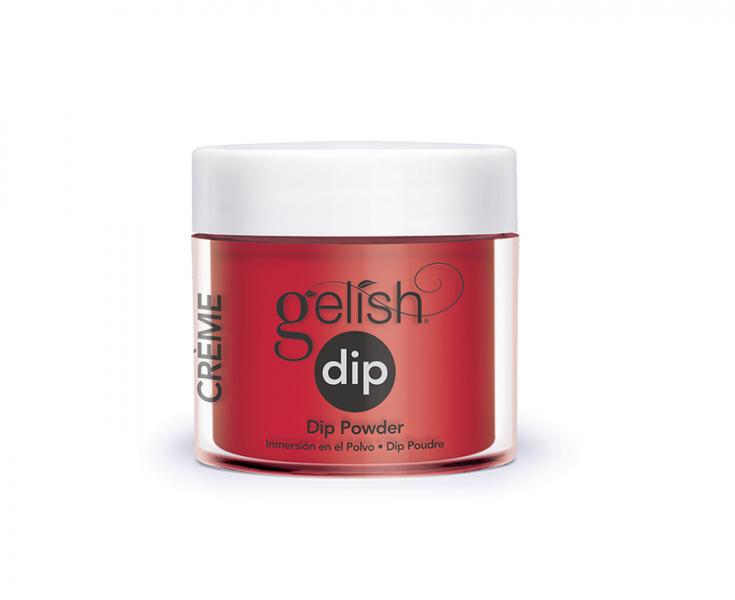 Gelish Dip Powder Hot Rod Red 23 Gram Gelish