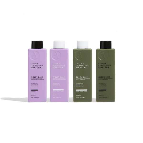 Azure Pro Mist Spray Tan Sample Pack 4 x 100ML
