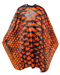 King Brown Cape Snake Skin Orange And Black Extra Large With Logo