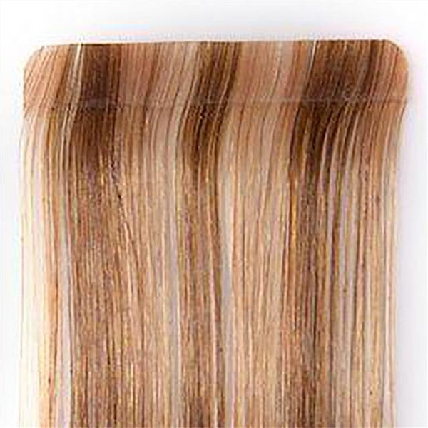 Showpony Pony Human Hair Clip In 7 Piece 20 Inch Colours 7B - 11NA Warm Salted Caramel