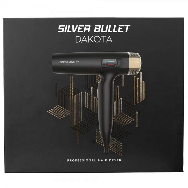 Silver Bullet Dakota Black Ionic Ceramic Professional Hair Dryer