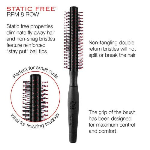 Cricket Static Free Anti Static Brush Rpm Eight Row RPM8