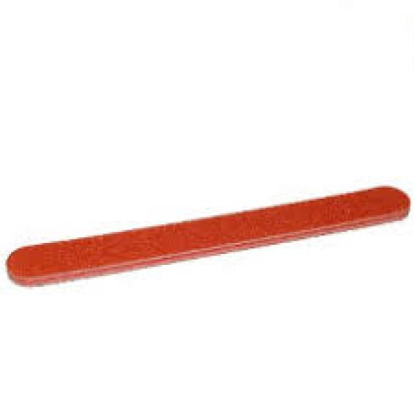 Indiana Nails Red Mylar File Thin 80/80 With White Centre Beauty World