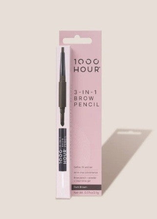 1000 Hour 3 IN 1 Brow Pencil Dark Brown 2.1GM 1000 Hour