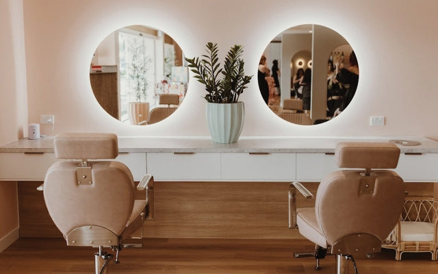 Circa LED Round Salon Mirror 800MM Circa