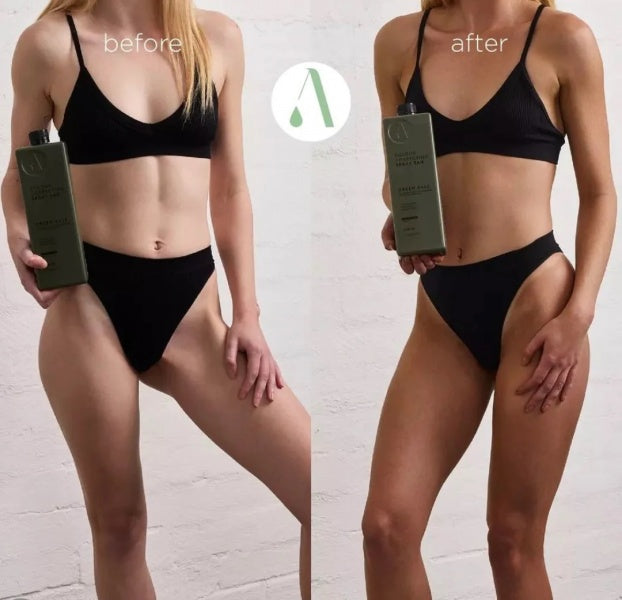 Azure Tan Green Base Extreme Dark 1000ML Azure Tan
